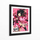 Nezuko Blood Demon Art / Pyrokinesis - Sae Art | Cuadro decorativo de Canvas Lab