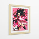 Nezuko Blood Demon Art / Pyrokinesis - Sae Art | Cuadro decorativo de Canvas Lab