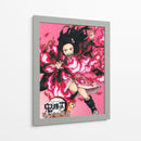 Nezuko Blood Demon Art / Pyrokinesis - Sae Art | Cuadro decorativo de Canvas Lab