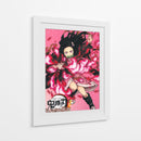 Nezuko Blood Demon Art / Pyrokinesis - Sae Art | Cuadro decorativo de Canvas Lab