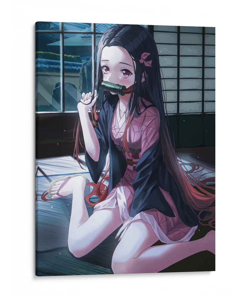 Moonlight Innocence Nezuko - Sae Art | Cuadro decorativo de Canvas Lab