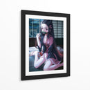 Moonlight Innocence Nezuko - Sae Art | Cuadro decorativo de Canvas Lab