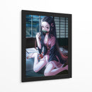 Moonlight Innocence Nezuko - Sae Art | Cuadro decorativo de Canvas Lab