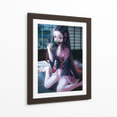 Moonlight Innocence Nezuko - Sae Art | Cuadro decorativo de Canvas Lab
