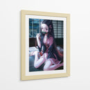 Moonlight Innocence Nezuko - Sae Art | Cuadro decorativo de Canvas Lab