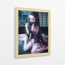 Moonlight Innocence Nezuko - Sae Art | Cuadro decorativo de Canvas Lab