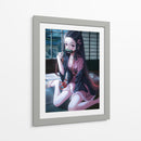 Moonlight Innocence Nezuko - Sae Art | Cuadro decorativo de Canvas Lab