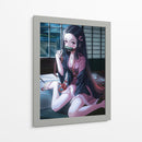 Moonlight Innocence Nezuko - Sae Art | Cuadro decorativo de Canvas Lab
