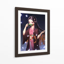 Nezuko Luminous Butterfly Grace - Sae Art | Cuadro decorativo de Canvas Lab