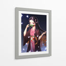 Nezuko Luminous Butterfly Grace - Sae Art | Cuadro decorativo de Canvas Lab