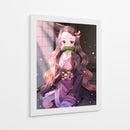 Nezuko  Gentle Ray of Hope - Sae Art | Cuadro decorativo de Canvas Lab
