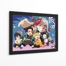 Setsubun Chibi - Sae Art | Cuadro decorativo de Canvas Lab