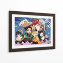Setsubun Chibi - Sae Art | Cuadro decorativo de Canvas Lab