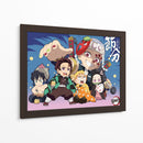 Setsubun Chibi - Sae Art | Cuadro decorativo de Canvas Lab