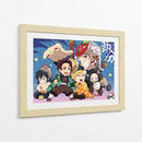 Setsubun Chibi - Sae Art | Cuadro decorativo de Canvas Lab