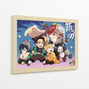Setsubun Chibi - Sae Art | Cuadro decorativo de Canvas Lab