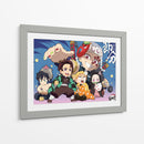 Setsubun Chibi - Sae Art | Cuadro decorativo de Canvas Lab