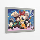Setsubun Chibi - Sae Art | Cuadro decorativo de Canvas Lab