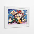 Setsubun Chibi - Sae Art | Cuadro decorativo de Canvas Lab