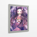 Nezuko Wisteria Twilight Bloom - Sae Art | Cuadro decorativo de Canvas Lab