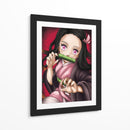 Nezuko Pose Feroz - Sae Art | Cuadro decorativo de Canvas Lab