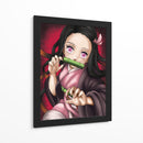 Nezuko Pose Feroz - Sae Art | Cuadro decorativo de Canvas Lab