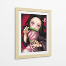 Nezuko Pose Feroz - Sae Art | Cuadro decorativo de Canvas Lab