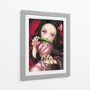 Nezuko Pose Feroz - Sae Art | Cuadro decorativo de Canvas Lab