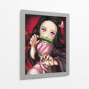 Nezuko Pose Feroz - Sae Art | Cuadro decorativo de Canvas Lab