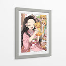 Nezuko & Chibi Zenitsu - Sae Art | Cuadro decorativo de Canvas Lab
