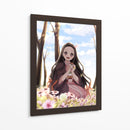Nezuko Spring Meadow Whispers - Sae Art | Cuadro decorativo de Canvas Lab