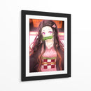 Demon Slayer - Nezuko II - Sae Art | Cuadro decorativo de Canvas Lab