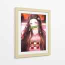 Demon Slayer - Nezuko II - Sae Art | Cuadro decorativo de Canvas Lab