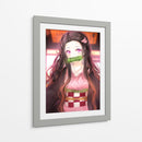Demon Slayer - Nezuko II - Sae Art | Cuadro decorativo de Canvas Lab