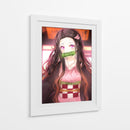 Demon Slayer - Nezuko II - Sae Art | Cuadro decorativo de Canvas Lab