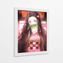 Demon Slayer - Nezuko II - Sae Art | Cuadro decorativo de Canvas Lab