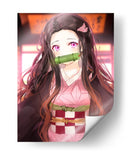 Demon Slayer - Nezuko II - Sae Art | Cuadro decorativo de Canvas Lab