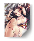 Kimetsu No Yaiba Nezuko - Sae Art | Cuadro decorativo de Canvas Lab