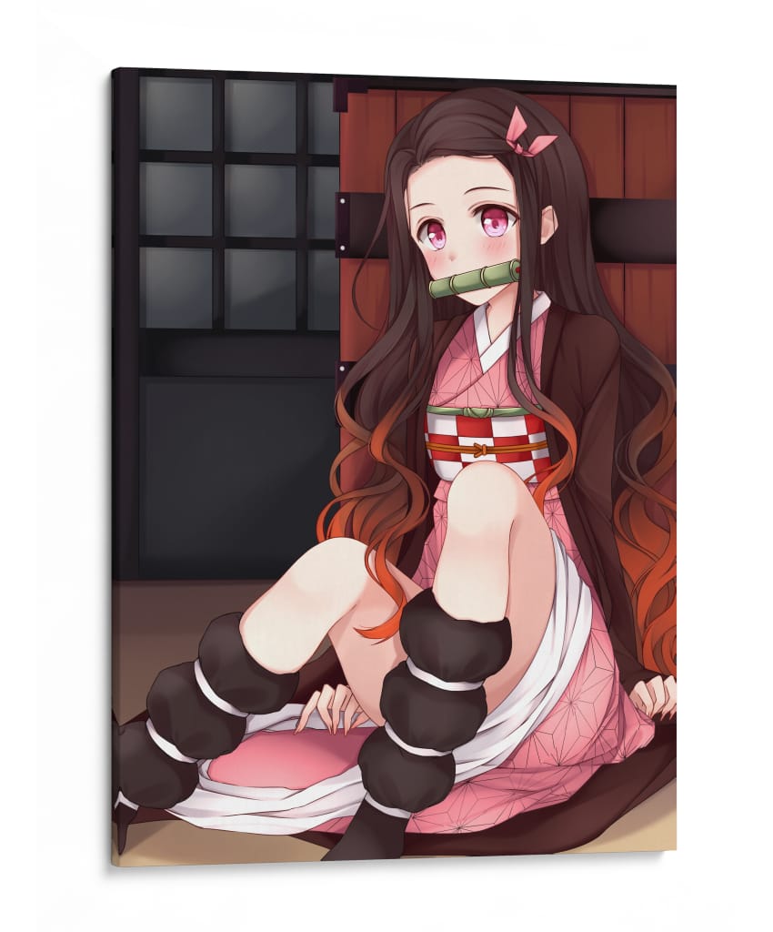 Kimetsu No Yaiba Nezuko Chill - Sae Art | Cuadro decorativo de Canvas Lab