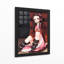 Kimetsu No Yaiba Nezuko Chill - Sae Art | Cuadro decorativo de Canvas Lab