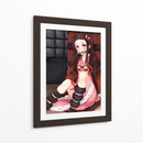 Kimetsu No Yaiba Nezuko Chill - Sae Art | Cuadro decorativo de Canvas Lab