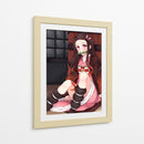Kimetsu No Yaiba Nezuko Chill - Sae Art | Cuadro decorativo de Canvas Lab