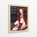 Kimetsu No Yaiba Nezuko Chill - Sae Art | Cuadro decorativo de Canvas Lab