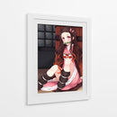 Kimetsu No Yaiba Nezuko Chill - Sae Art | Cuadro decorativo de Canvas Lab