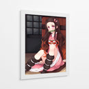 Kimetsu No Yaiba Nezuko Chill - Sae Art | Cuadro decorativo de Canvas Lab