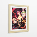 Lazos Ardientes - Sae Art | Cuadro decorativo de Canvas Lab