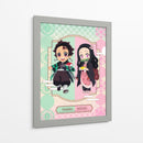 Merienda Chibi - Sae Art | Cuadro decorativo de Canvas Lab