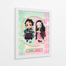 Merienda Chibi - Sae Art | Cuadro decorativo de Canvas Lab