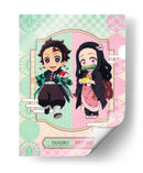 Merienda Chibi - Sae Art | Cuadro decorativo de Canvas Lab