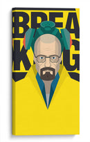 Yellow Heisenberg | Cuadro decorativo de Canvas Lab
